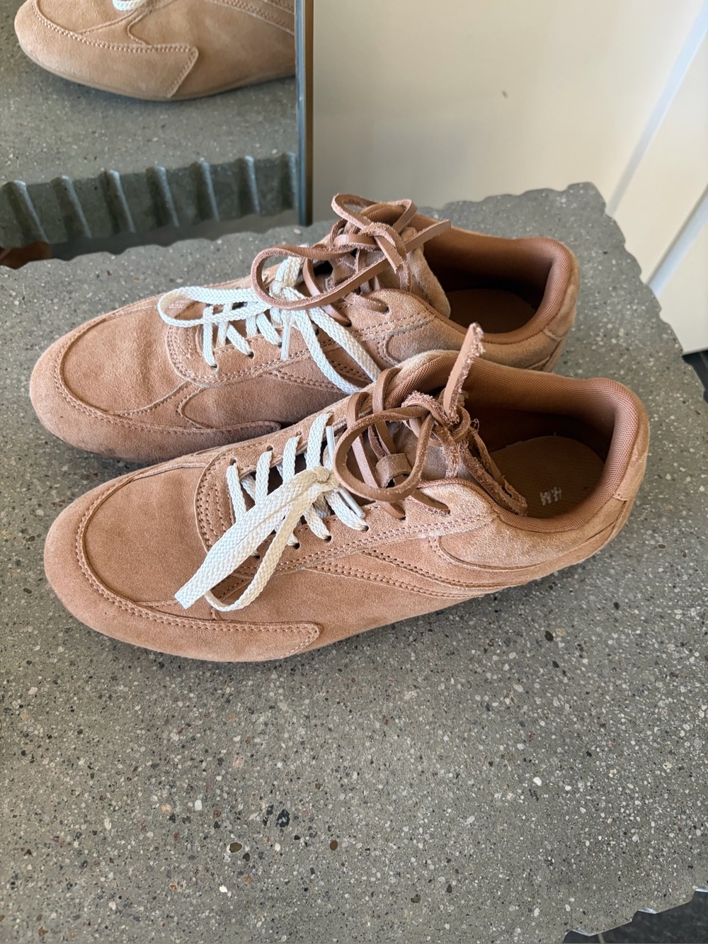 H&M Suede Sneakers 10 “mii miu” inspo